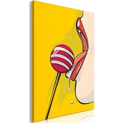 KUNSTDRUCK Gelb 60/90 cm