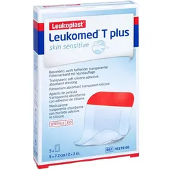Leukomed T plus skin sensitive steril 5x7,2CM