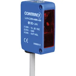 LLR C23PA NMK404 - Lichtschranke, 0 - 25.000 mm, PNP, Dunkel-Aon/IO-Link