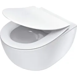 Neuesbad WC-Sitz + Zero neu Wand-WC NB1DECDED6ZPW1
