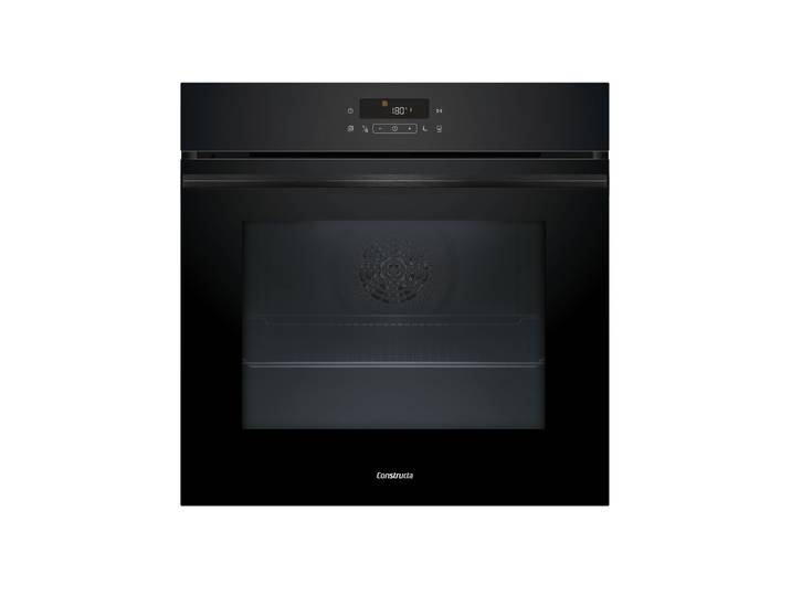 CONSTRUCTA Pyrolyse Backofen CF4M28063 , Energieeffizienz: A+, schwarz, B:59,4cm H:59,5cm T:54,8cm, Backöfen, Inklusive Air Fry Heizart und pyrolytischer Selbstreinigung, Pyrolyse Backofen