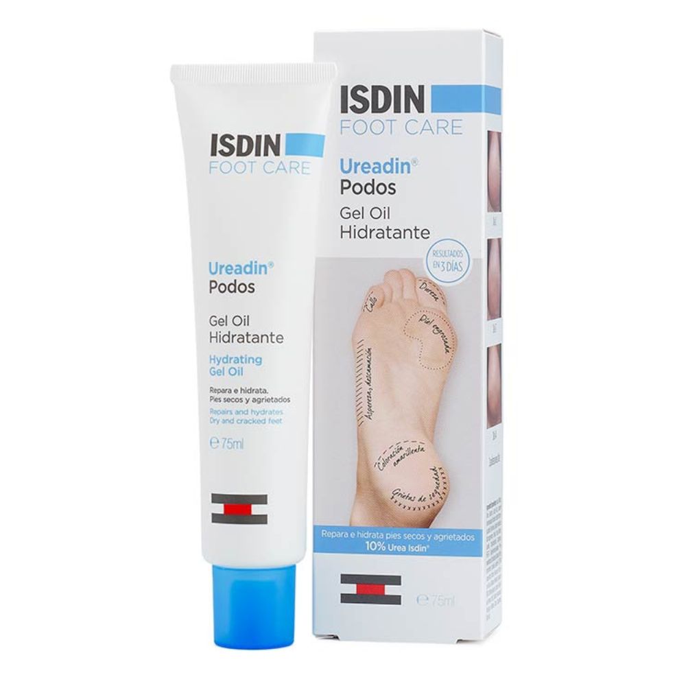 Isdin Ureadin Podos Moirsturizing Gel Oil Dry Feet 75mL