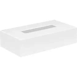 hansgrohe AXOR UNIVERSAL Circular Kosmetiktuchbox, 42873700, Farbe: Weiß Matt