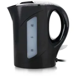 Lentz Wasserkocher 1 Liter Warmwasserbereiter Automatische und manuelle Abschaltung Schwarz