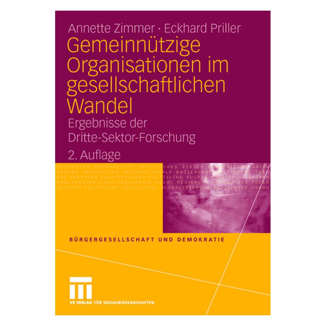 VS Gemeinnützige Organisationen im gesellschaftlichen Wandel (Deutsch, Softcover, Annette Zimmer, Eckhard Priller) (7963472)