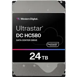 WD ULTRASTAR DC HC580 8,89cm 3,5Zoll 26.1 22TB 512 7200RPM SATA ULTRA 512E TCG NP3 (22 TB, 3.5"), Festplatte