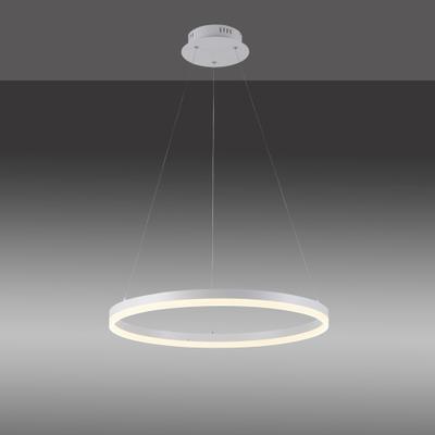 PAUL NEUHAUS Pendelleuchte "TITUS", weiß, 1, Ø 60cm, 1 Stk., Leuchten, LED, dimmbar, Simply Dim, Memory, nach Trennung vom Netz, Pendelleuchte