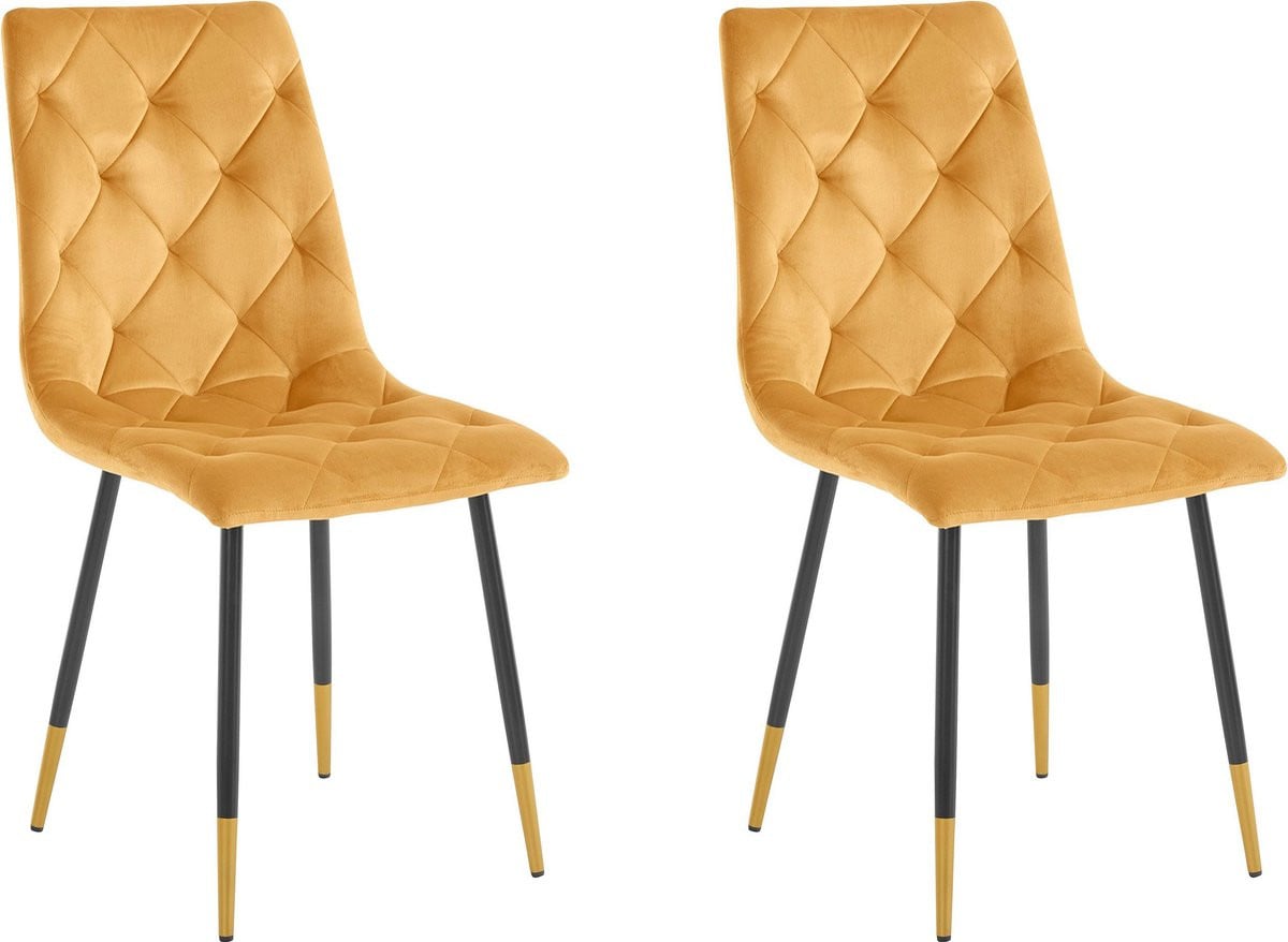 Notio Living Eva-Stoel - 2 stuks - Metaal