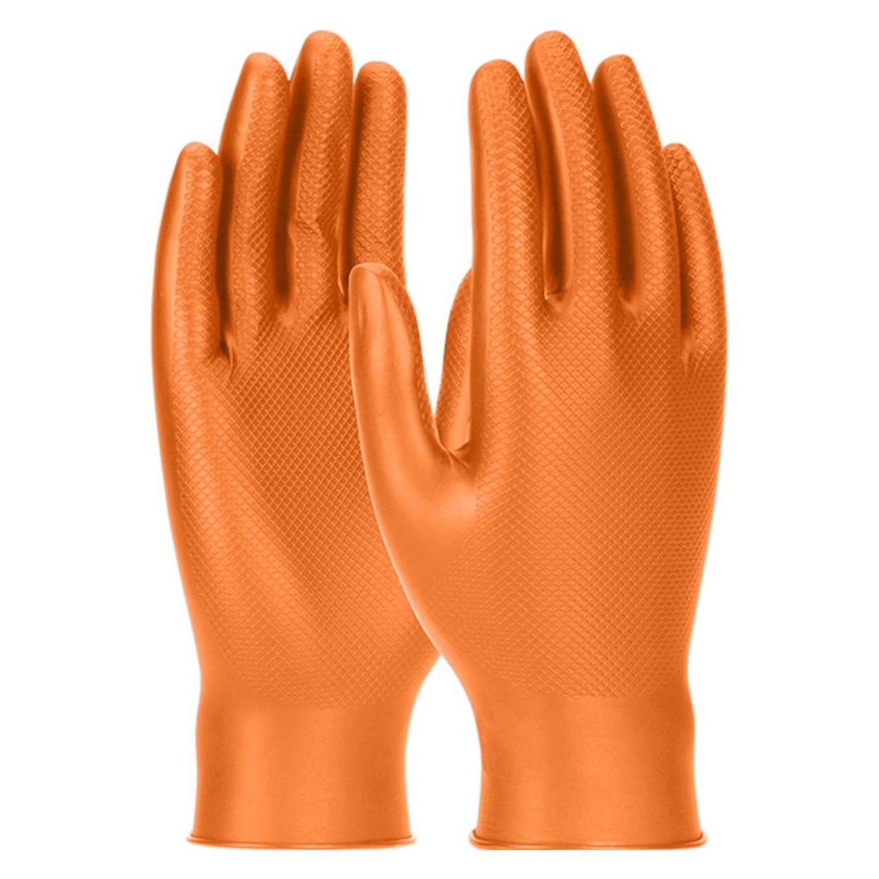 Grippaz 246 Orange Nitrilhandschuhe 50 Stück O (9) (GRP-246OR-03)