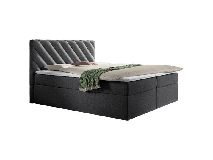 Boxspringbett mit Topper & Bettkasten 180x200 Gusto