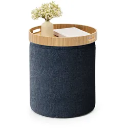 Tchibo - Beistelltisch mit Tablett und Sitzfunktion - braun