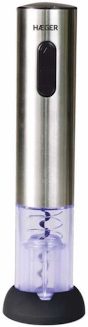 HAEGER Saca-Rolhas Recarregável  WO-0SC.005A