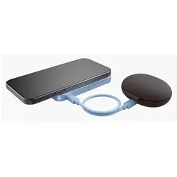 Fresh'N Rebel Magnetic Wireless Powerbank (5000 mAh, 20 W, 19.25 Wh), Powerbank, Blau