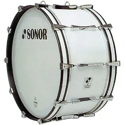 Sonor Professional Line 26" x 14" Marching Bass Drum White - Große Trommel