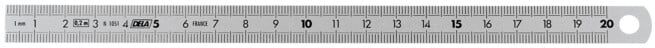 Facom Règle flexible en acier inoxydable 200 mm (DELA.1051.200)