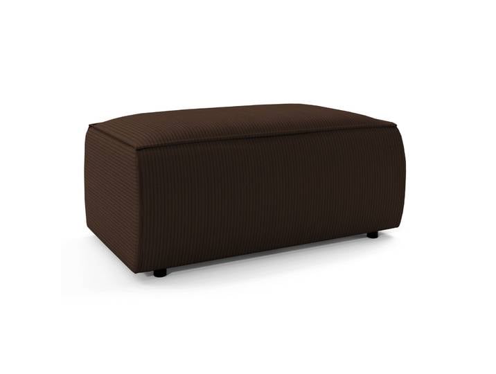 Farese Hocker brauner Cordstoff