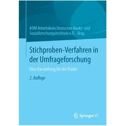 Stichproben-Verfahren in der Umfrageforschung, Fachbücher von ADM Arbeitskreis Deutscher Markt- u