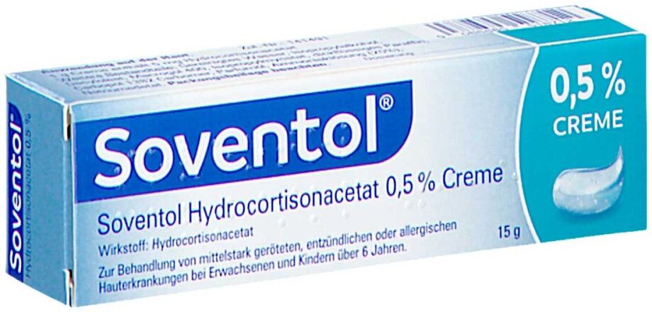 Soventol HydroCortisonacetat 0,5 % 15g