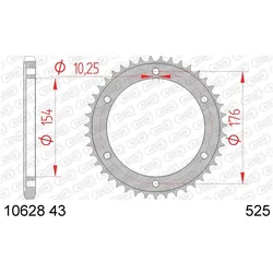 Afam Kettenrad 10628
