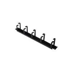Digitus Kabelrangierpanel 5x Kabelringe 19" 1HE RAL 9005 schwarz (DN-97602)