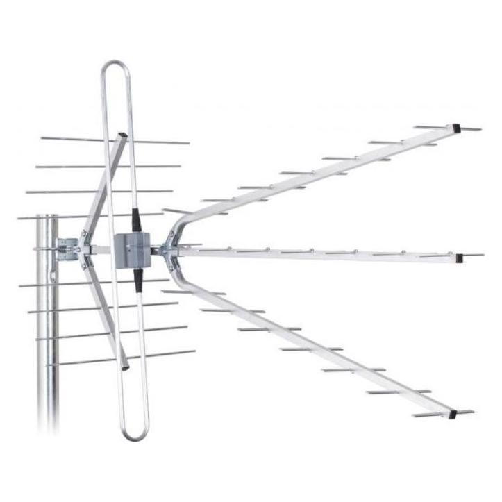 Libox RTV-Antenne Richtantenne DVB-T Combo LB2100 | 36 Elemente, VHF+ UHF, LTE (Parabolantenne, 25 dB, DVB-T / -T2) (LB2100)
