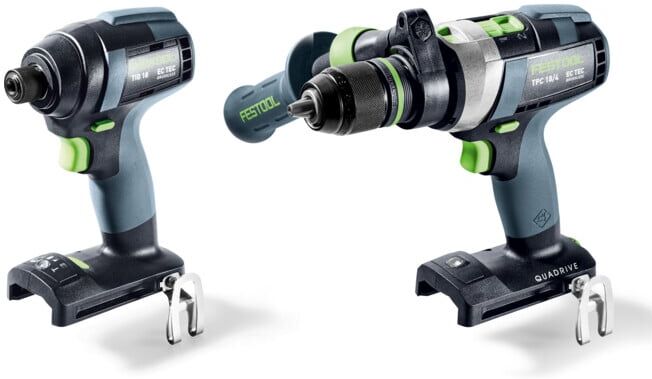 Festool Set de visseuse et perceuse TID 18 Basic-Set TPC 18/4 (578833)