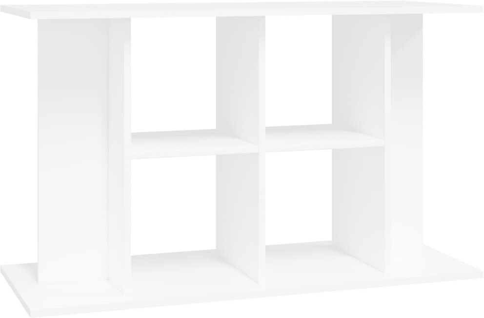 Vidaxl Aquarium Stand Engineered Wood White 60"H x 120"W x 40"D