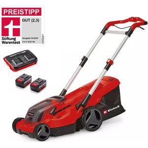 Einhell-Professional Rasenmäher GP-CM 36/450, Akku, 2x 18V / 4Ah, 2 Akkus, Ladegerät & Fangkorb 45L