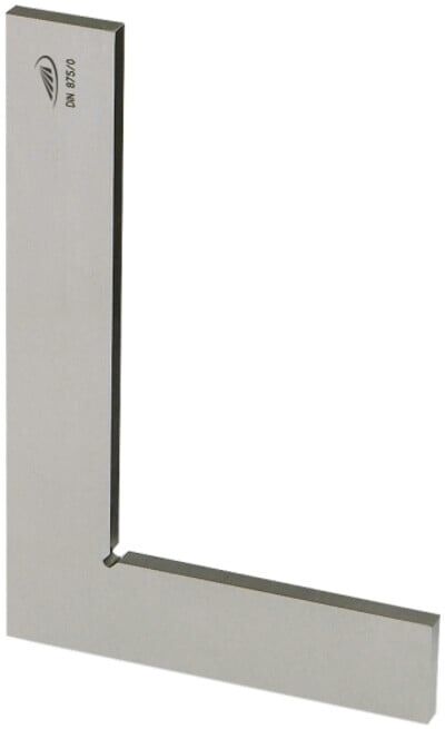 Helios Preisser Equerre plate D 875/0 A 200 x 130 mm acier inoxydable ; Helios-Preisser (369205)