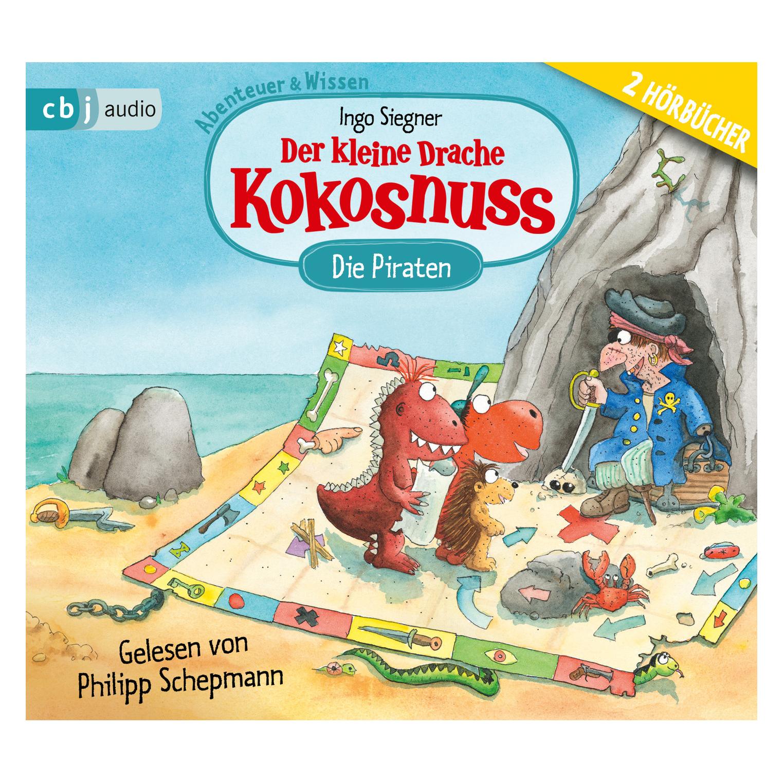 CBJ Der kleine Drache Kokosnuss - Abenteuer & Wissen Piraten (Ingo Siegner, Philipp Schepmann, Deutsch) (8371-6696-5)