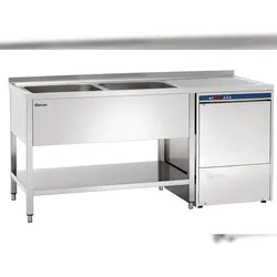 Bartscher Spülcenter 700, B1800  2 Becken LI