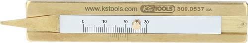 KS Tools Reifenprofil-Tiefenmesser 0 - 30mm 300.0537