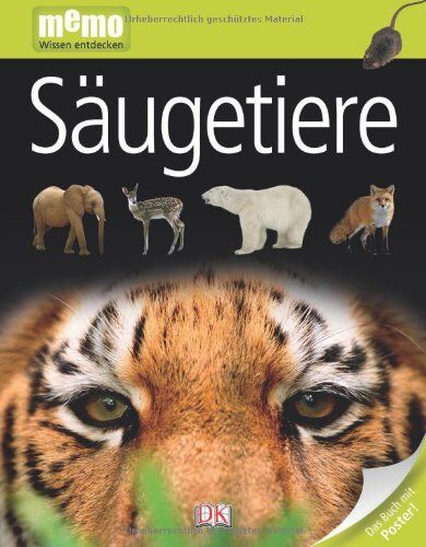 Dorling Kindersley Verlag - memo Wissen entdecken, Band 45: Säugetiere, mit Riesenposter! - Preis vom 12.10.2026 11:37:12 h