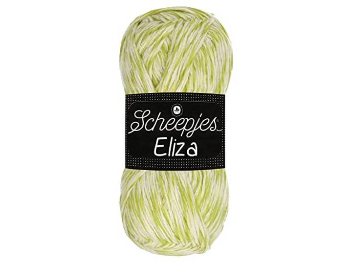 Scheepjes Eliza Yarn 100g - Bouncy Ball Green and Yellow