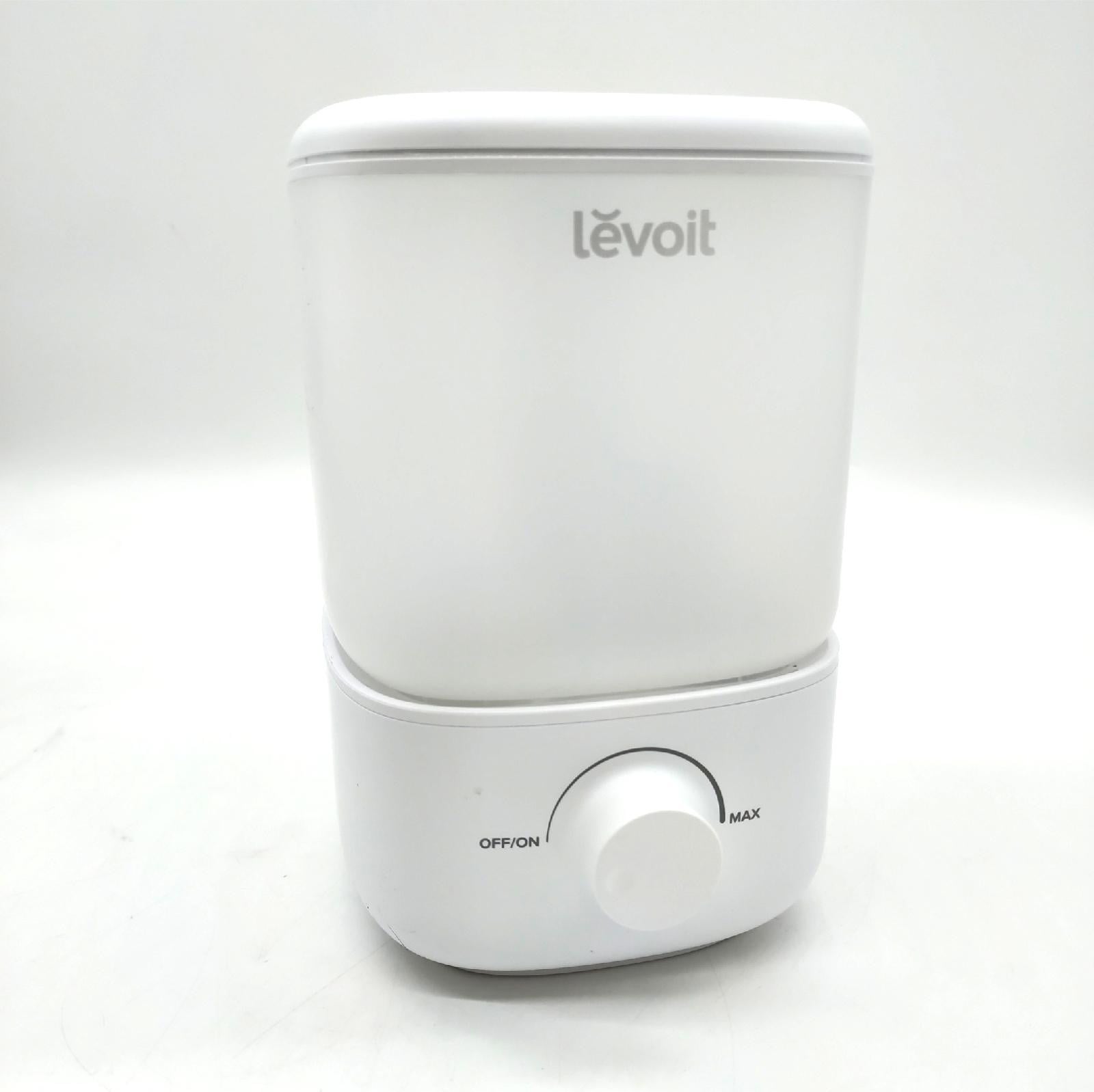 Levoit luchtbevochtiger wit, 2,5 liter, stille luchtbevochtiger met 360-graden draaidop voor slaapkamers en kinderkamers