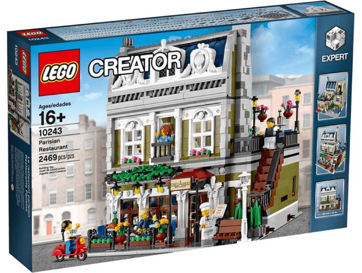 LEGO® 10243 - Pariser Restaurant Spielbausteine, (2469 St)