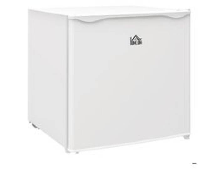 Mini congélateur - HOMCOM - Température Réglable de -14 à -24°C Compact 35L - étagère Amovible - Porte réversible Classe E Blanc
