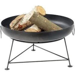 Markone, Feuerschale, 127-3 schwarz Rohstahl Ø 80 cm Feuerstelle