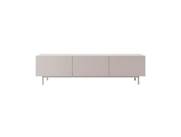 CALICOSY - Meuble TV 3 abattants cashmere L180 cm - AVEN - Beige