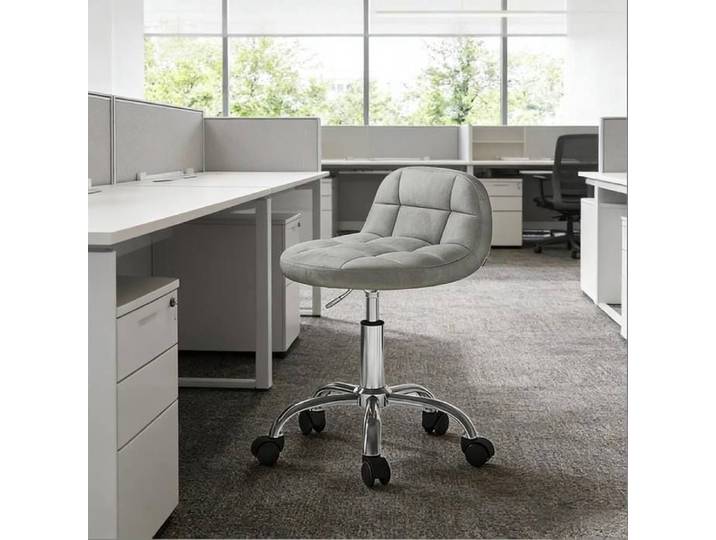 Chaise de bureau pivotante à roulettes chaise d'ordinateur/coiffeuse design chic uniquement la chaise