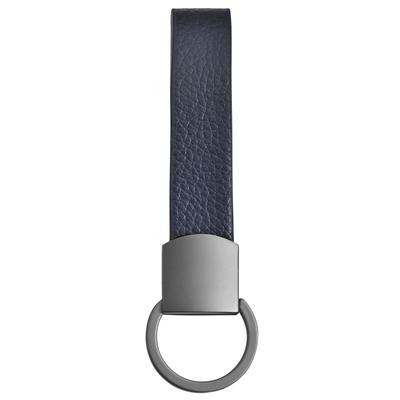 Kettenanhänger ADELIA´S "Anhänger – Schlüsselanhänger aus Leder", blau, Schmuckanhänger, Damen, Leder, Kettenanhänger, Ein kleines Geschenk mit großer Wirkung