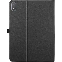 Avizar Hülle für OnePlus Pad 3 Lederoptik mit Ständer und Kartenfach (OnePlus Pad 3), Tablet Hülle, Schwarz