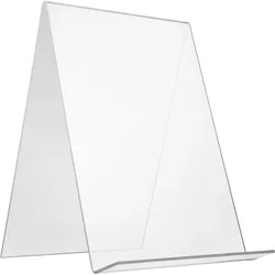 Buchstütze Acryl A4, Acryl (PMMA), transparent