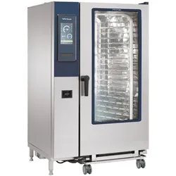 Virtus Elektro-Kombidämpfer mit Boiler und automatischem Reinigungssystem, 20x GN 2/1 (AIC0045/FN)