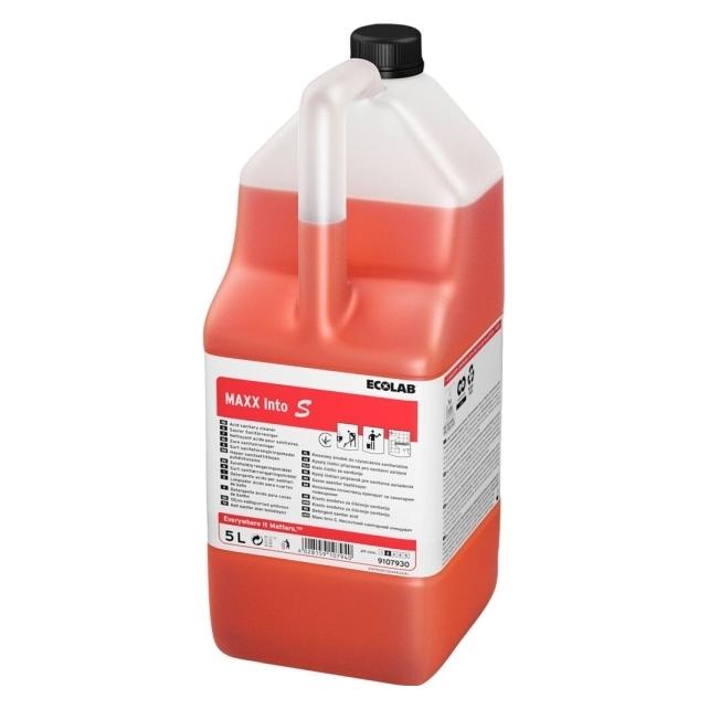 Multi Czyszczenie sanitarnych płynny Maxx Into S 5ltr kwas/żel odkamieniacz 2 dnk x 5 ltr/krt (2 Stk.) (4028159107933)