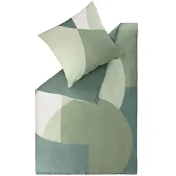 SCHÖNER WOHNEN-Kollektion Bettwäsche Bold 135 x 200 cm Satin Grün