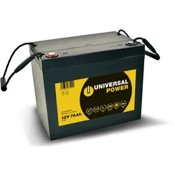 Universal Power AGM UPC12-75 12V 78Ah AGM Wohnmobilbatterie
