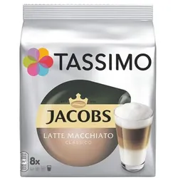 Tassimo Kaffee-Discs »Jacobs Latte Macchiato Classico« braun