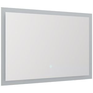 Posseik Wandspiegel rechteckig, rahmenlos, (B/H) 90 x 53 cm, mit Beleuchtung