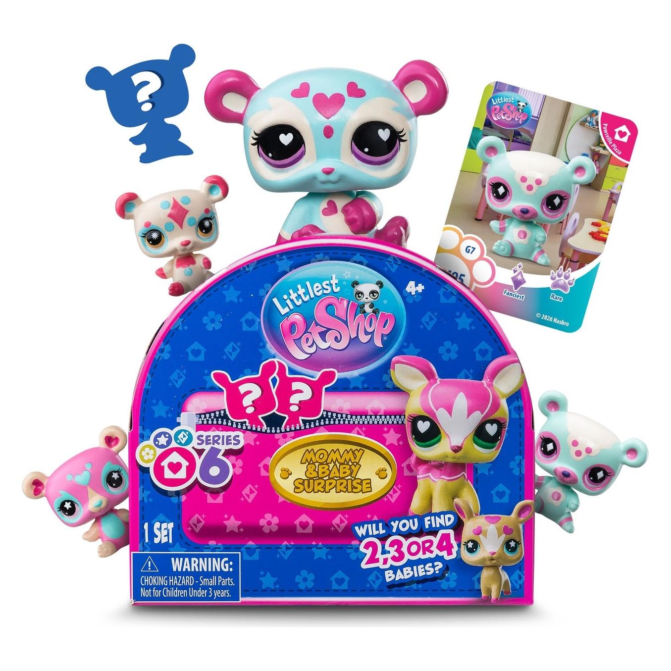 Littlest Pet Shop LPS-Figurenset "Mama und Baby", ast., CDU (77414603)